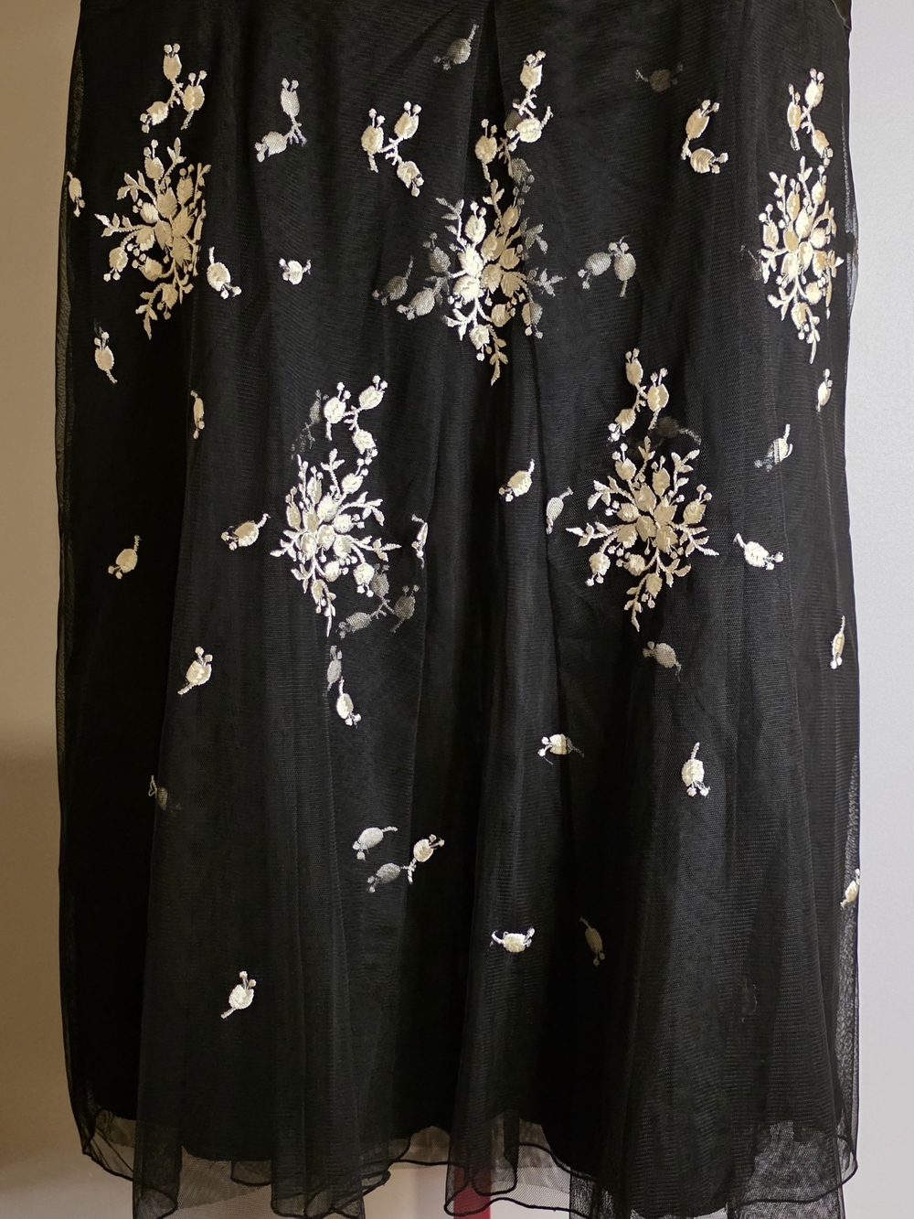 Ann Taylor Black Lined Skirt